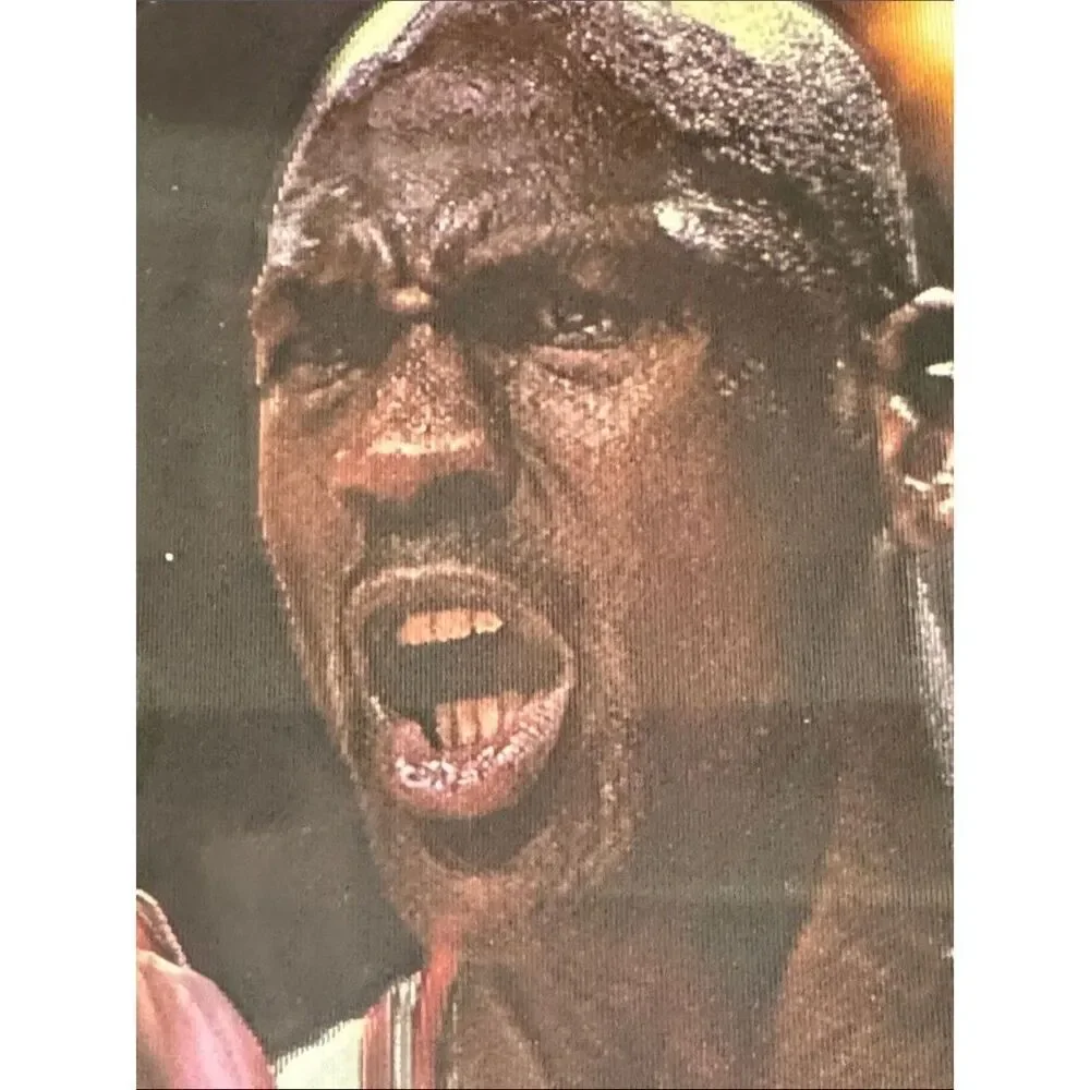 Michael Jordan Chicago Bulls Lenticular Basketball Poster - Premium Wall Art